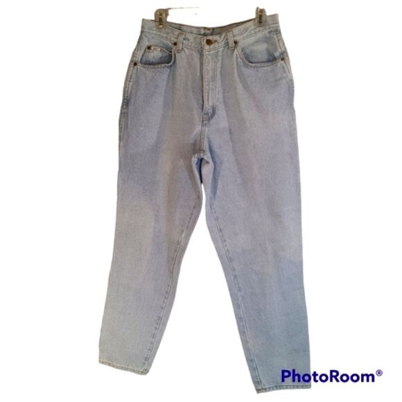 Vtg Chic Y2K Loose Fitting Straight Leg High Rise  Mom Jeans 16 - Picture 1 of 12